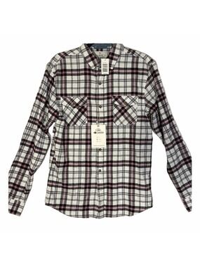 Tallwoods Men Large Plaid Flannel Shirt NWT